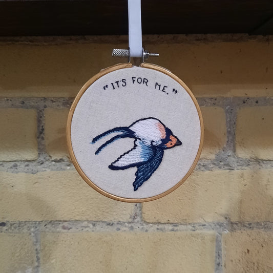 Embroidered Swallow